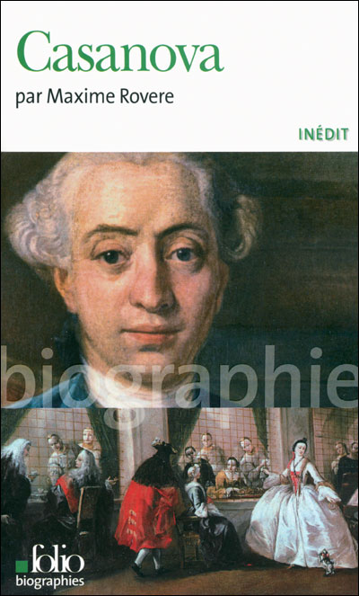 Couverture du Livre Casanova - Maxime Rovere