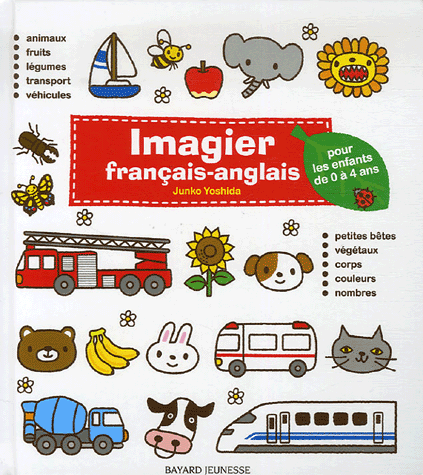 Couverture du Livre Imagier français-anglais