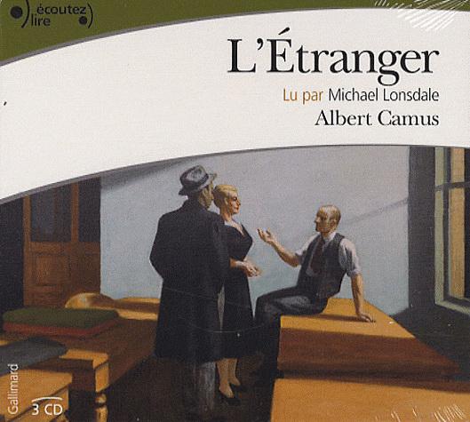 Couverture du Livre L'Etranger CD