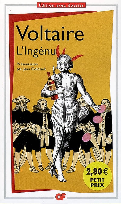 Couverture du Livre L'ingénu  - Voltaire