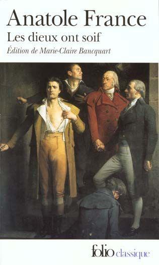 Couverture du Livre Les dieux ont soif - Anatole France