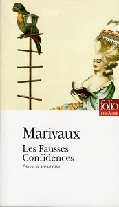 Couverture du Livre Les fausses confidences - Marivaux