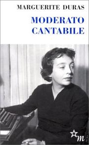 Couverture du Livre Moderato cantabile  - Marguerite Duras