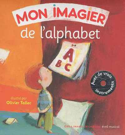 Couverture du Livre Mon imagier de l'alphabet (Livre + CD)