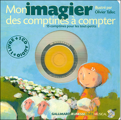 Couverture du Livre Mon imagier des comptines à compter (1 livre + 1 CD audio)