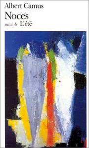 Couverture du Livre Noces, suivi de l'Eté - Albert Camus