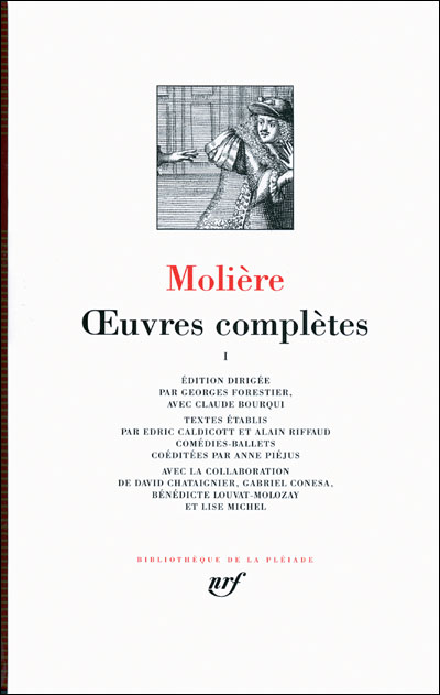 Couverture du Livre Oeuvres complètes : Tome 1 (Leather-Bound Hardcover) - Molière