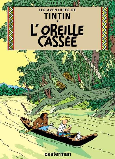 Couverture du Livre Tintin: L'Oreille cassée