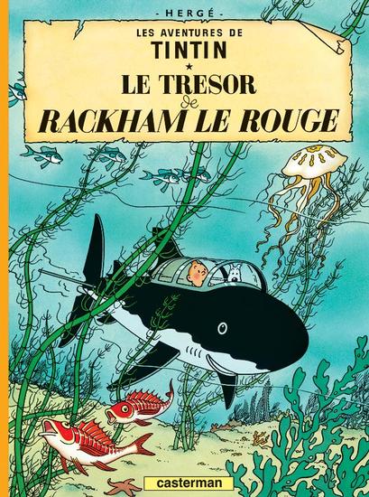 Couverture du Livre Tintin: Le Trésor de Rackham le Rouge
