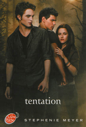 Couverture du Livre Saga Twilight - Tome 2 - Tentation New Moon in French